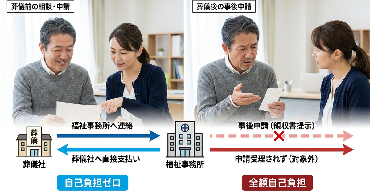 生活保護で葬儀費用を出せない時、知らずに損をしてしまう申請のタイミング