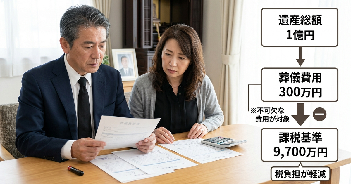 葬儀費用の控除で相続税はどれくらい変わってくるのか