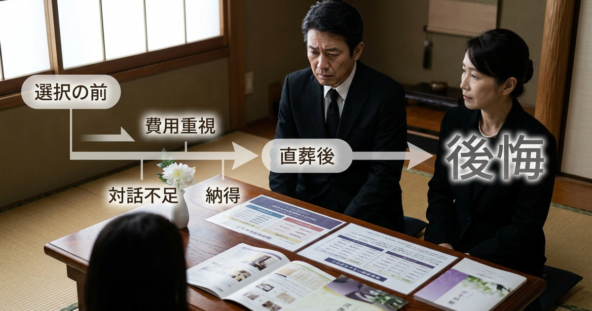 直葬後の後悔は