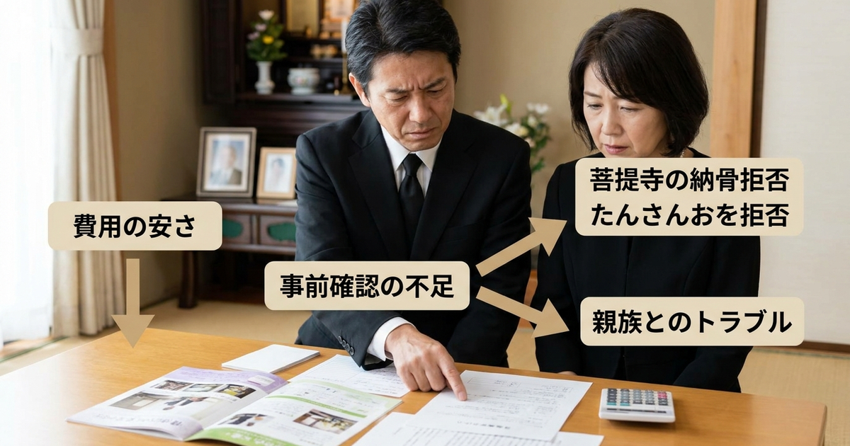 直葬を選んで後悔する人に共通している